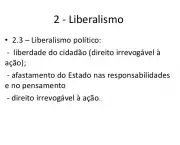 Liberalismo Político e Econômico (15)