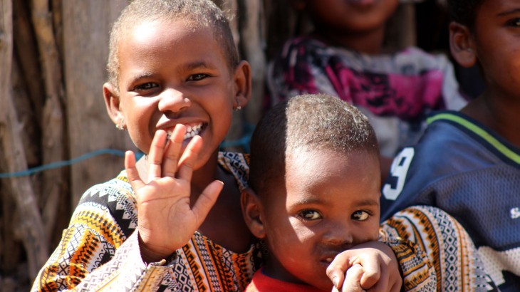 Crianças da Etiópia 