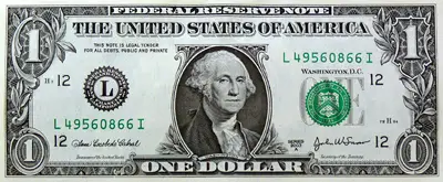 Moeda Dólar Americano