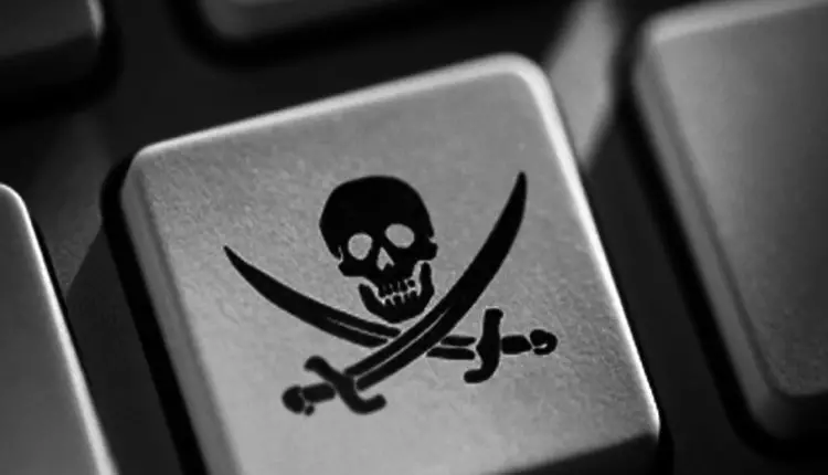 Ilustração de Pirataria 