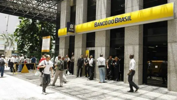 Fachada de uma Agência do Banco do Brasil