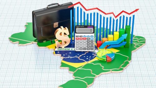 Ilustração Sobre a Economia Do Brasil