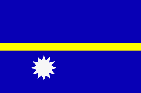 Bandeira de Nauru 